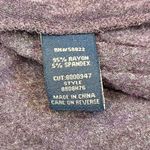 Max edition  Purple Shark Bite Long Sleeve Embellished Neck Small Photo 7