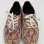 Vans x Nintendo Princess Peach Sneakers Women's Allover Video Game M-3.5 W-5.0 Photo 1