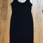 june & hudson black sparkly midi dress medium Photo 5