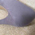 Light In The Box Women’s Gray Suede Shoes with Black Fabric Design on Front Size EU 37 Photo 5