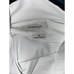 Babaton Aritzia Sincerely  White Carp Contour Bodysuit Size XL EUC Photo 4