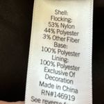 Nine West Black Lined and Stretchy Blouse size Large Photo 5