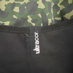 Ultracor Altitude Camo Army Print Pattern High Neck Athletic Work Out Sports Bra Photo 1