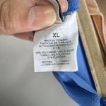 J Crew Bikini Swim Top Womens XL Blue Ruffle One Shoulder L5715 Swimsuit Photo 4