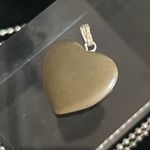 New Handcrafted 2 Yellow Jasper, Amazonite Heart Shaped Stone Pendants and Chain Tan Photo 2