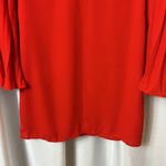 Gianni Bini GB Dress Pleated Sleeve Bright Red Holiday Size S Mini NWT Photo 3