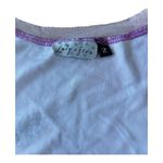 Vintage Y2K July Five Telluride floral pink tank with mesh trim Size 2 Small Photo 3