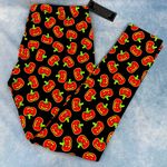 No Boundaries NWT Pumpkin Ankle Leggings L Photo 0