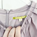 Gianni Bini Lilac Fit and Flare Pintuck Dress Photo 2