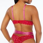 Savagexfenty Rihanna’s Savage X Fenty Ribbon Writing Push-Up Bra, Size 40DDD New w/Tag Photo 3