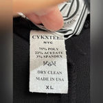 Cykxtees Sleeveless Maxi Dress Velvet Red Brocade VINTAGE 90's Y2K XL Black Photo 6