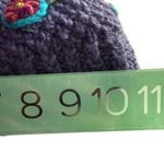 Lost Horizons Hat Nepal Made 100% Wool Interior Fleece Knit Embroidery Crochet Purple Photo 14