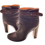 Chloé Chloe Chocolate  Italian Leather Heeled Boots size 7.5 us Photo 1