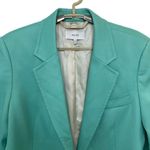 Reiss  Ember Notched Single Button Blazer Green Tailored Lined Womens Size 12 Photo 8