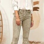 Flared Tan Denim Jeans Size M Photo 1