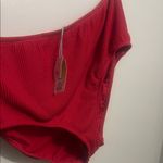 Kona Sol Vibrant Pink/Red High-Waisted Bikini Bottom 2X Photo 6