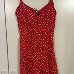 Aeropostale  Red Flower Dress Print Summer Photo 1