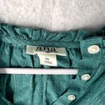 a.n.a ‎ Womens Tops Size XS Metallic Silver Striped Batwing Sleeve Photo 7