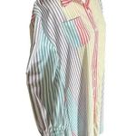 Chic Me  women’s shirt dress collared full button front size large Photo 3