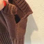 Reformation  Norma Cotton Knit Tank in Chestnut size XS Cropped‎ Photo 4