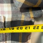 Aerie  long sleeve flannel button down Cotton blend in sz small Photo 4