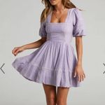 Showpo  Mini Dress Lilac Purple Photo 0