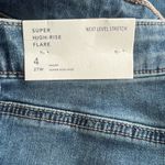 American Eagle Outfitters Ripped Wide Leg Blue Jeans Photo 3