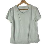 Gap Light Pale Blue Crewneck Organic Cotton Short Sleeve T-Shirt M Photo 0