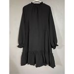 English Factory  Black Tassel Trim Ruffle Hem Tiered Dress Size 2X NWOT Photo 7