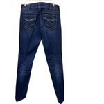 Silver Jeans  Women's Suki Slim Boot Dark Blue denim 31x31 back flap thick stitch Photo 2
