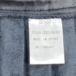 Akira Fashion Corset Womens S Black Faux Leather Belt It Up Pleated Adjustable Photo 4