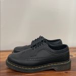 Dr. Martens  3989 Yellow Stitch Smooth Leather Brogue Shoes Women’s Size 9 Photo 10