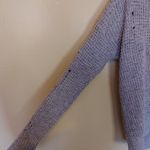 American Eagle Light Purple NWT NEW Distressed Top Sweater Size Small Soft Photo 10