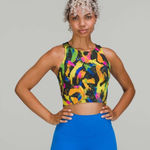 Lululemon Invigorate Training Tank Top 12 Undertone Black Multi Racerback Run Photo 0