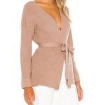 L'Academie  Cardigan Sweater with Belt Photo 1