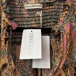 Ulla Johnson NEWUlla Johnson Lara Blouse Silk Ruffle Floral Birds of Paradise Ivory Size 8 Photo 9