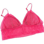 Victoria's Secret  Long Line Lacy Bralette in Coral‎ Photo 0