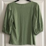 Nation Ltd Nigella Tee - Sage Green, Pima Cotton Photo 4