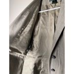 Ralph Lauren Lauren  Wool Women's Grey Pinstripe Wool Blend Blazer Size 8 Photo 2