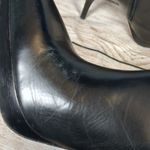 Via spiga leather booties high heels size 9m designed in Italy Black Photo 5