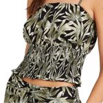 Volcom Coco smocked Jack’s Surfboard crop Cami top new Photo 6