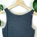 Bella Canvas Lake Cross Paddles Tank Top in Charcoal Heather Photo 4