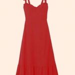 Reformation 1HR SALE ⚡ Nikita Dress (Cherry) Photo 1