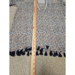 Roberta Roller Rabbit Roller Rabbit Women's Blue White Green Brown Pom Pom‎ Cotton Tunic Size XXS New Photo 4