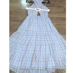 Ulla Johnson  Noelle open back Maxi Sundress Dress In Pale Lilac/soft pink sz 8 Photo 7