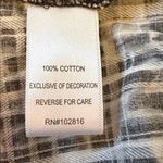 Garnet Hill Button Down Textured Gauze Cover-Up Dress Size Small Photo 9