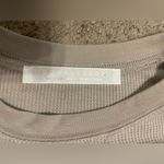 Double Zero Waffle Knit Long-Sleeve Relaxed-Fit Top Photo 7