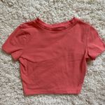 Wild Fable fitted short sleeve top baby tee pink Photo 0