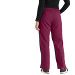 Grey's Anatomy  Maroon Scrub Pant Medical Nurse Doctor Hospital Size LP EUC #1339 Photo 1
