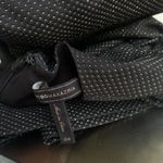 BCBGMAXAZRIA METALLIC BLACK GOLD COMBO METALLIC PUFF SHOULDER Photo 4